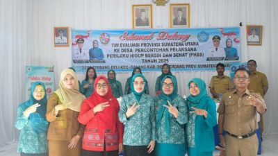 Desa Timbang Deli Wakili Deliserdang Ikuti Lomba Program Pokok PKK Kategori PHBS