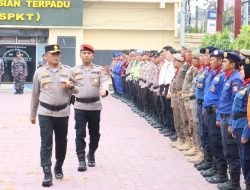 Polres Tanjungbalai Gelar Apel Kesiapan Hadapi Bencana Hidrometeorologi