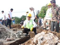 50 Warga Tapsel Dapat Rumah, Bupati Gus Irawan Letakkan Batu Pertama