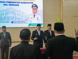 Bupati Asri Ludin Tambunan Lantik Pejabat: Ini Awal Gelombang Reformasi Birokrasi, Layanilah Masyarakat!