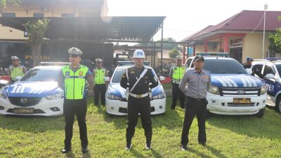 Polresta Deliserdang Gelar Operasi Zebra Toba 2025