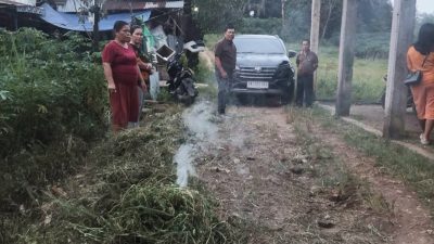 Warga Jalan Gereja Desa Medan Sinembah Minta Pemkab Deli Serdang Bangun Jalan