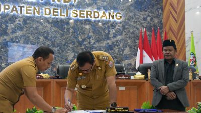 DPRD Setujui Rancangan KUA-PPAS APBD Deli Serdang TA 2026
