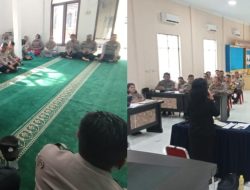 Tingkatkan Kualitas Diri, Polres Tanjungbalai Gelar Pembinaan Rohani