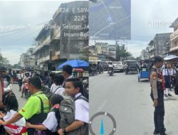 Jaga Keamanan, Sat Samapta Lakukan Patroli Kota