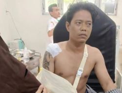 Petugas Kebersihan MMTC Dibacok Kawanan Begal di Lau Dendang Percut