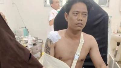 Petugas Kebersihan MMTC Dibacok Kawanan Begal di Lau Dendang Percut