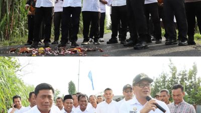 Jalan Penghubung Diresmikan, Bupati Asri Ludin Tambunan: Utamakan Pembangunan Jalan Bernilai Ekonomis
