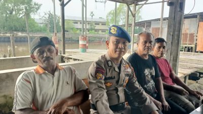 Jaga Keamanan Di Laut, Polairud Tanjungbalai Imbau Nelayan Waspadai Kapal Ilegal