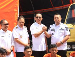 Pemkab Paluta Bantu Bencana Banjir di Tapsel