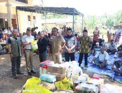 Bupati Gus Irawan dan BNPB Tinjau Longsor  Tandihat