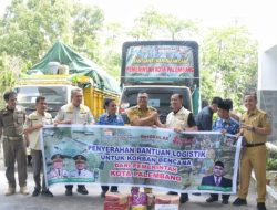 Pemkab Deliserdang Terima Tiga Truk Bantuan Logistik Bencana Banjir Dari Pemko Palembang
