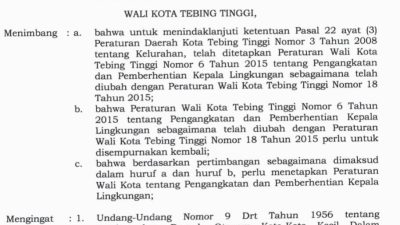 Operasi Senyap Dibalik Pemilihan Kepling Di Kota Tebingtinggi: Tim Bayangan Diduga Dorong Calon Titipan Tiap Kelurahan