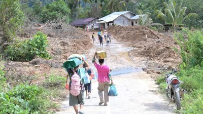 Bencana Tapteng, Korban Meninggal 131 orang 8 Desa Masih Terisolir