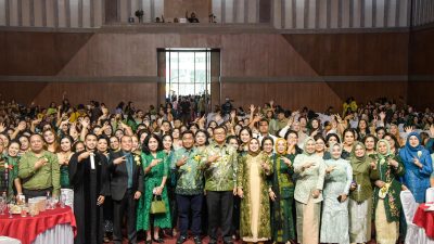 Perayaan Natal Dinkes & RSUD, Bupati Asri Ludin Tambunan: Mari Melangkah Lebih Baik di Tahun 2026