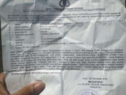 Korban Penganiayaan Minta Penyidik Polres Tanah Karo Bekerja Profesional, Segera Tangkap Pelaku RG