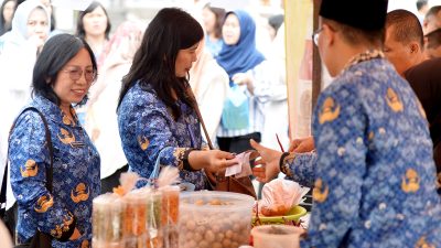 Panitia Natal ASN Pemprov Sumut dan DP KORPRI Sumut Gelar Pasar Murah dan Layanan Kesehatan Gratis