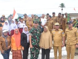 Jembatan Darurat Rampung, Aktivitas Warga 3 Desa di Hamparan Perak Diharapkan Segera Pulih
