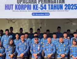 Rutan Balige Peringati HUT Korpri ke 54, David Nicolas: Demi Indonesia Maju, Kita Tingkatkan Pelayanan Publik