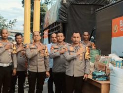 Polrestabes Medan Kembali Bantu Warga Terdampak Banjir di Tapsel dan Langkat
