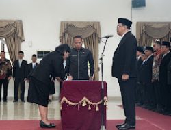 Bupati Asri Ludin Tambunan Lantik 15 Pejabat Tinggi Pratama Deli Serdang