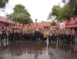 Polres Binjai Gelar Korps Raport Kenaikan Pangkat 69 Personel Periode 1 Januari 2026