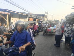 Jaga Kelancaran Pagi Hari, Jajaran Polres Tanjungbalai Amankan Lalu Lintas