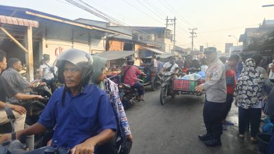 Jaga Kelancaran Pagi Hari, Jajaran Polres Tanjungbalai Amankan Lalu Lintas