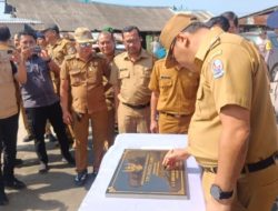 TPI Pantai Labu Diresmikan, Bupati Asri Ludin Tambunan: Gerakkan Ekonomi Dan Jadi Kebanggaan Nelayan