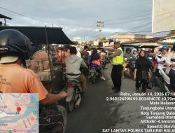 Dikawal Sat Lantas, Arus Lalu Lintas Pagi Hari Aman dan Kondusif