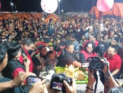 PDIP Bersama Pengungsi Rayakan HUT Megawati Sukarno Putri