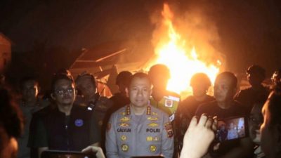 Lokasi Kartel Narkoba dan Judi di Jermal 15 Disapu Bersih Polrestabes Medan