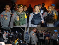 Jermal Kawasan Kartel Narkoba dan Judi Ke 8 Kali Digerebek, Puluhan Orang Ditangkap Barak Dibakar