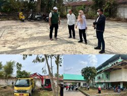 Wujudkan Kawasan Bersih, Rapi dan Nyaman, Pemko Tanjungbalai Bersihkan Gedung Serbaguna