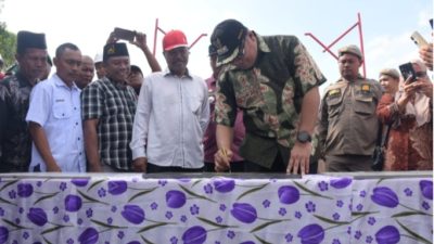 Titi Merah Kelambir V Modis, Kinclong Dan Makin Lebar, Kini Bisa Dilalui Roda Empat