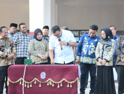 Tepat Satu Tahun Pimpin Deli Serdang, Bupati Dan Wakil Resmikan Kantor Damkar