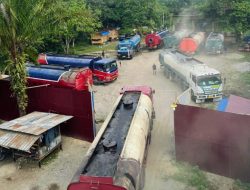 Warga Simpang Selesai Minta Kapolres Binjai Gerebek Dan Tutup Gudang Penampungan CPO Ilegal