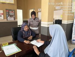 Dekatkan Diri Dengan Masyarakat, Satlantas Polres Tanjungbalai Gelar  “Polantas Menyapa”