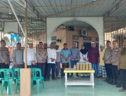 Wujud Kepedulian, Polres Tanjungbalai Sebar Ratusan Cup Takjil 