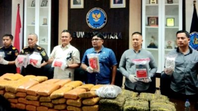 BNNP Sumut Tangkap 10 Bandar Narkoba, Sita 210 Kg Ganja dan 4 Kg Sabu