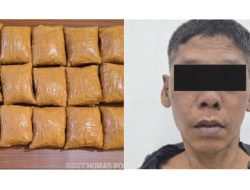 Bareskrim Polri Tangkap OJ Sihombing Kurir 15 Kg Heroin di Tanjungbalai