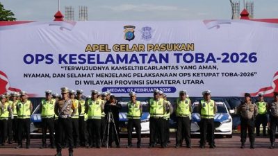 Jelang Ramadhan, Polda Sumut Gelar Operasi Keselamatan Toba 2026