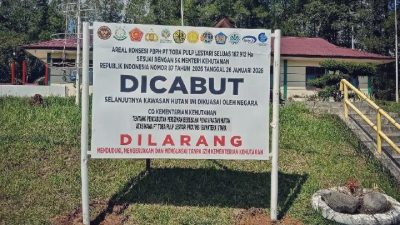 Dampak Finansial PT TPL Usai Izin Perusahaan Dicabut Pemerintah