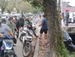 Ngebut Ngantar Anak Sekolah, Tukang Jamu Tewas Tabrak Pohon di Ngumban Surbakti