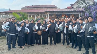 Touring Singkat Sinabung Riders Community PNM Kabanjahe Hingga Ngabuburit Bersama