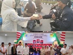 Keluarga Besar DPRD Binjai Berbagi di Malam Nuzulul Quran, Bagikan 1000 Takjil Dan Santuni Anak Yatim