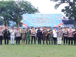 Amankan Mudik Lebaran, Wali Kota dan Kapolres Binjai Pimpin Apel Gelar Pasukan Operasi Ketupat Toba 2026