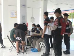 Mudik Lebaran, Polresta Deli Serdang Tes Urine Sopir Angkutan Umum di Terminal Lubuk Pakam
