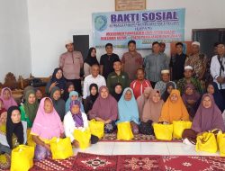 Sambut Idulfitri, LSM LIPAN Sumut Berbagi Kepada Warga Kurang Mampu Di Deli Serdang