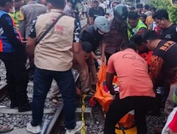 Wanita Berusia 45 Tahun Tewas Disambar Kereta Api di Siantar